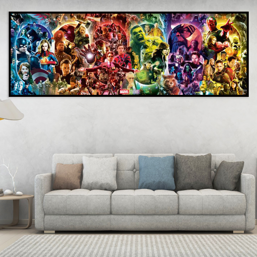 Home Decor Disney - Marvel Movie All Heroes Avengers Alliance