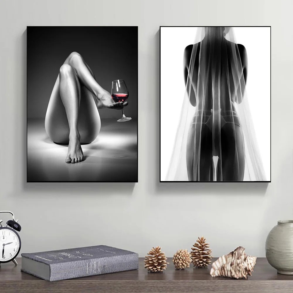 Home Decor Disney - Sexy Nude Woman Wall Art Poster
