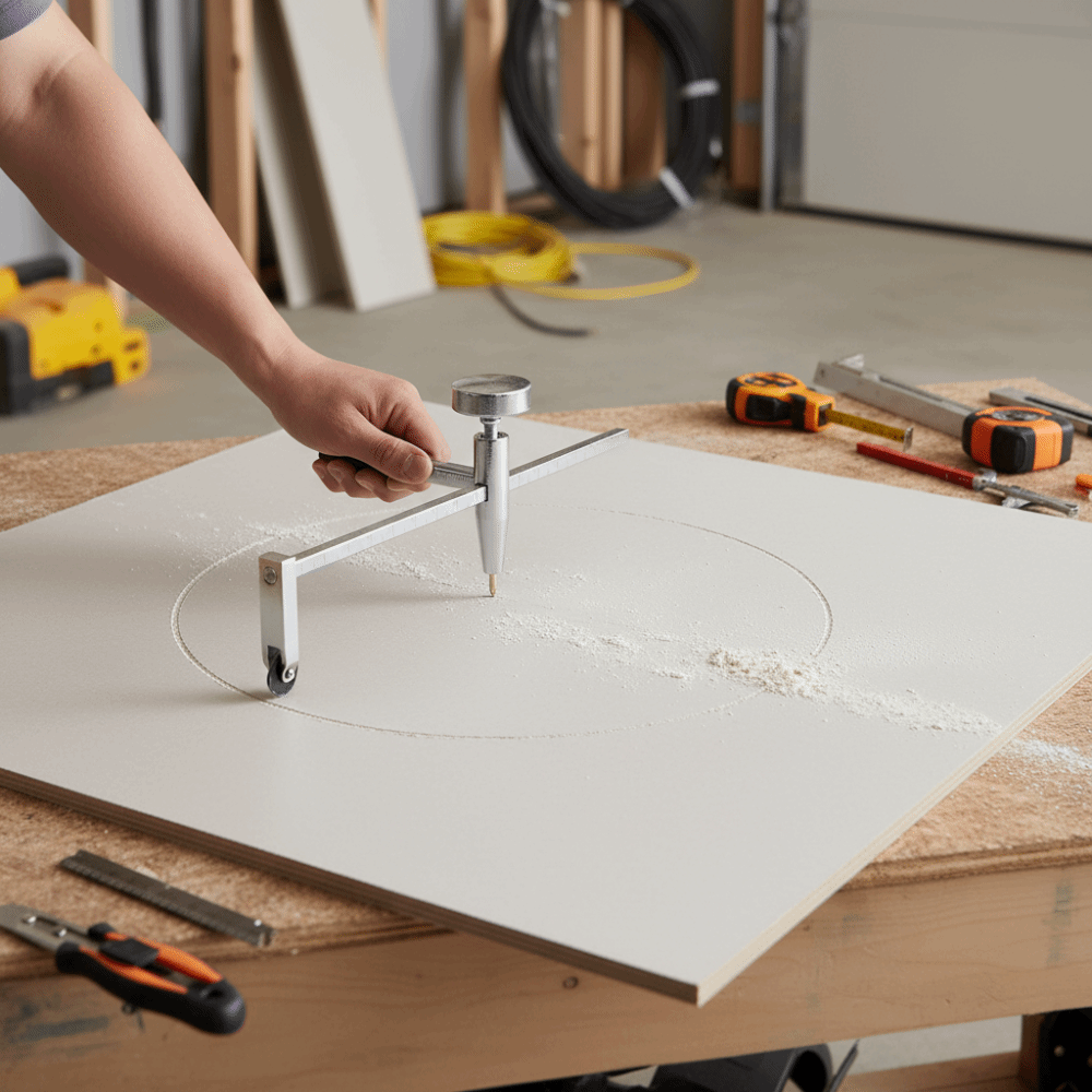 Home Decor Location - Adjustable Gypsum Board Drill Dustbowl Spiral