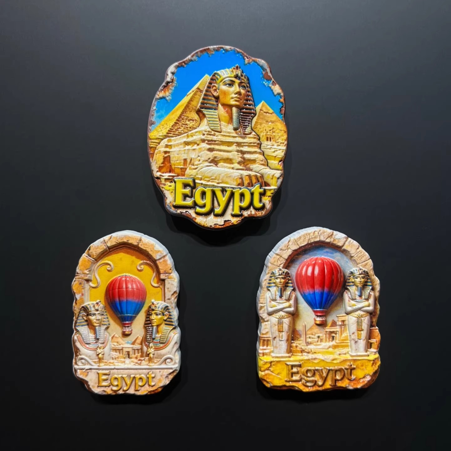 Home Decor Egypt - Sphinx Pharaoh Mummy Egypt 3D Fridge