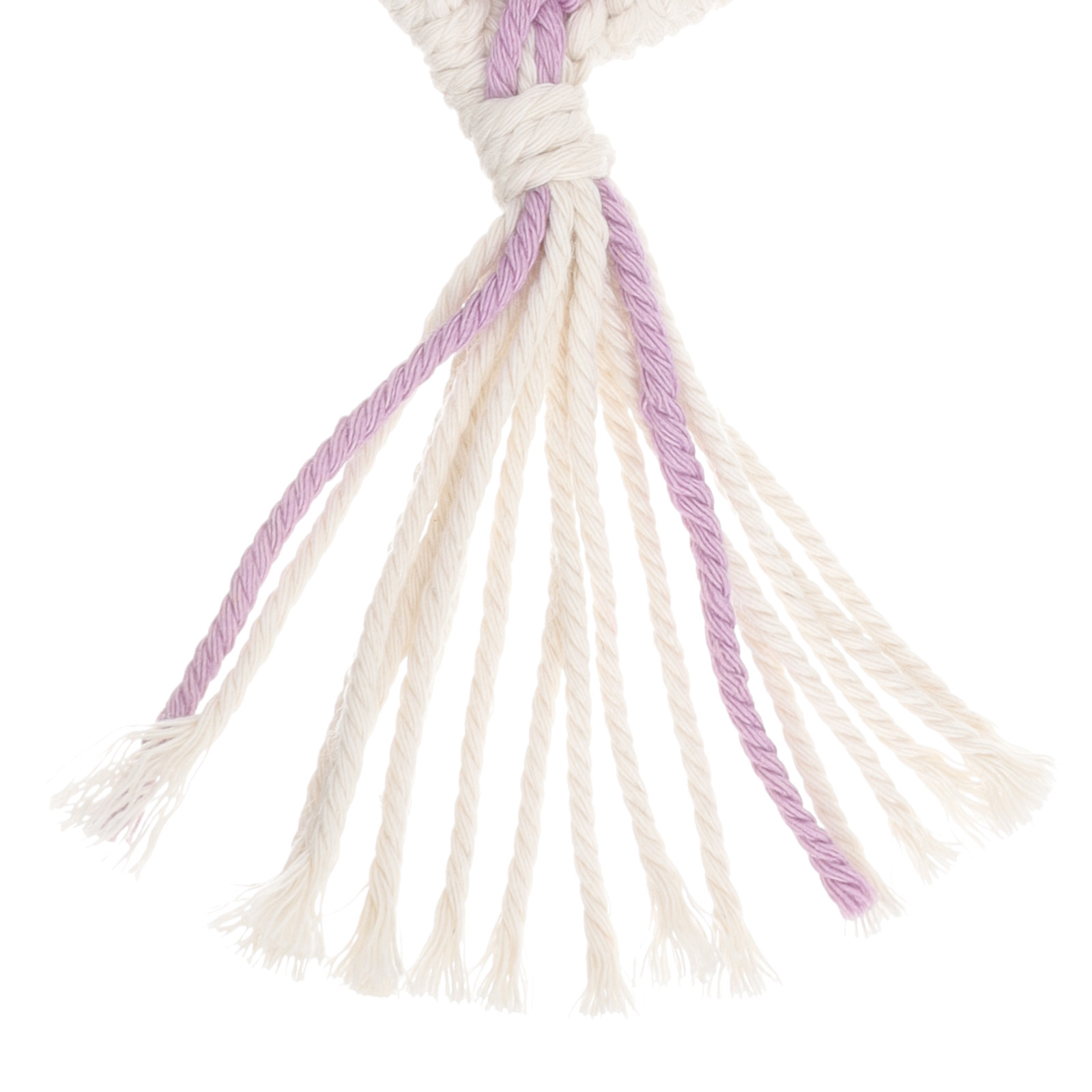 Macrame Wall Hanging - Valentines Decor Heart Shaped Wall Hanging