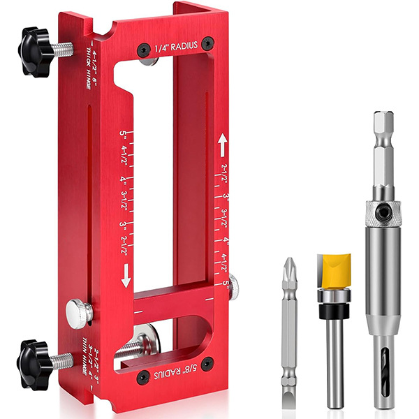 Home Decor Location - Aluminum alloy door hinge installation kit