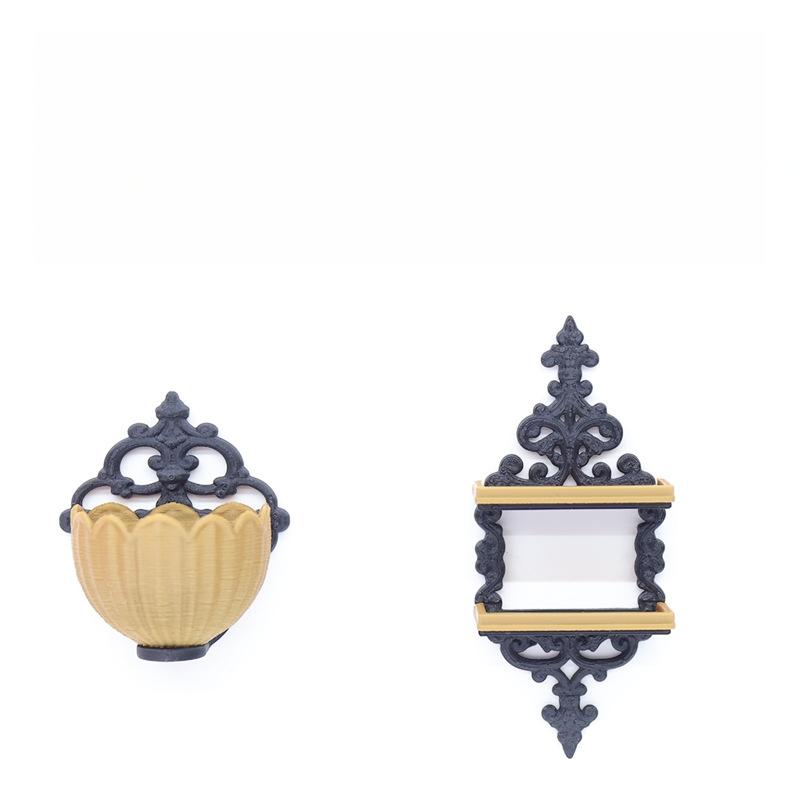 Woven Wall Basket - 1Pcs 1 12 Miniature Dollhouse Wall