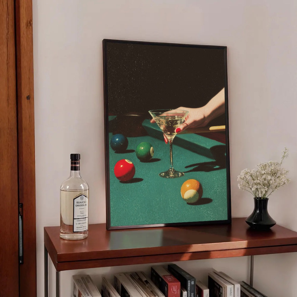 1pc Vintage Billiards Cocktail - Home Decor Youtube recension och pris