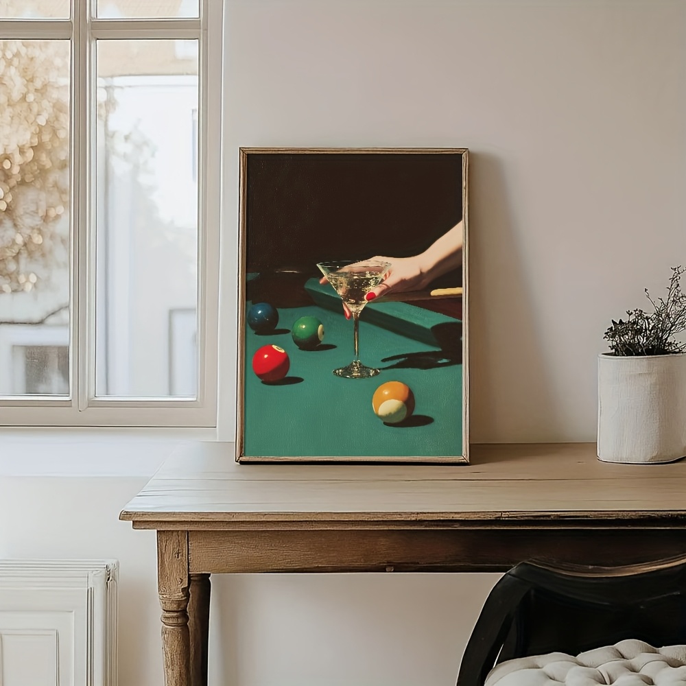 1pc Vintage Billiards Cocktail - Home Decor Youtube recension och pris