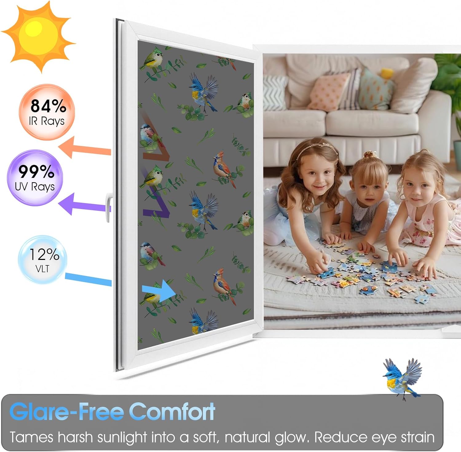 One Way Privacy Window Film fo - Home Decor Free Images recension och pris