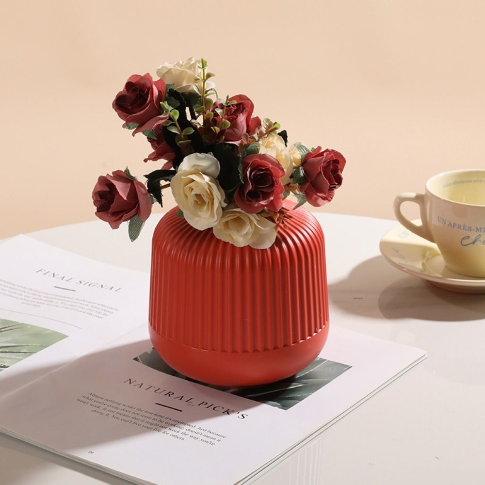 Imitation Ceramic Flower Vase  - Glass Vase Nordic recension och pris