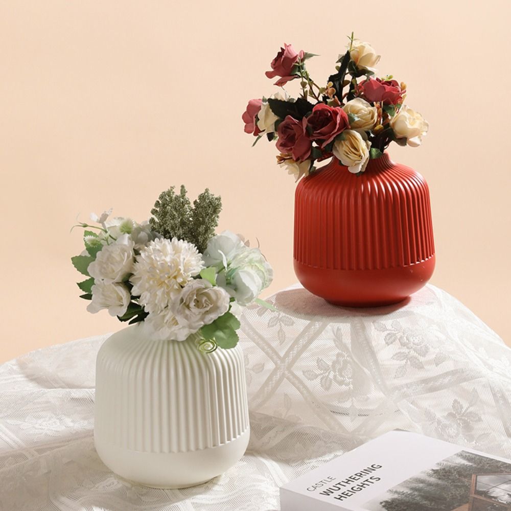 Imitation Ceramic Flower Vase  - Glass Vase Nordic recension och pris