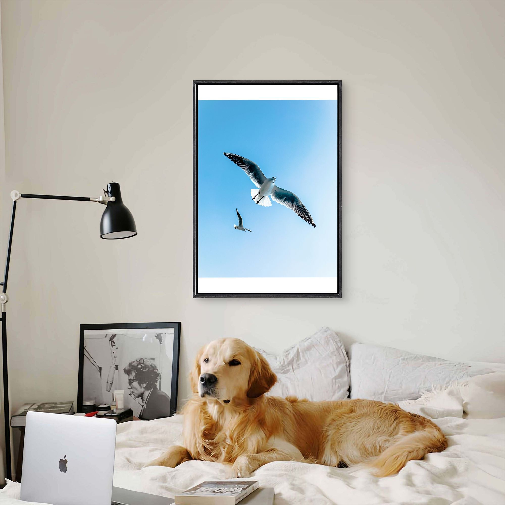 Seagull Canvas Framed Wall Art - Home Decor Mirror recension och pris