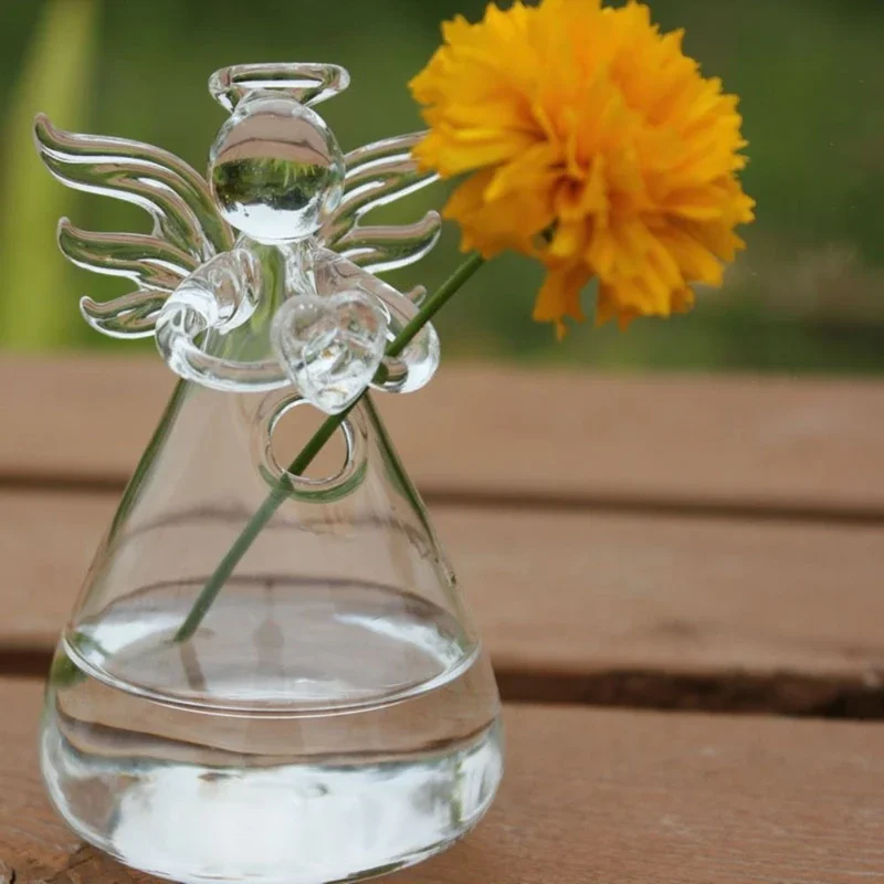 Transparent Angel Hydroponic V - Glass Vase Nordic recension och pris