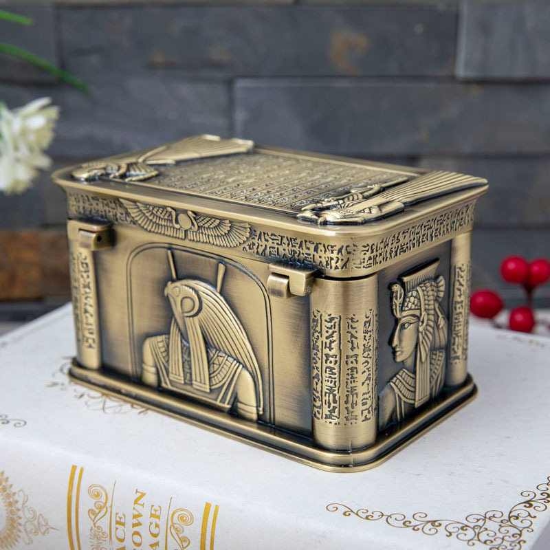 Vintage Egypt Pharaoh Metal Re - Home Decor Egypt recension och pris