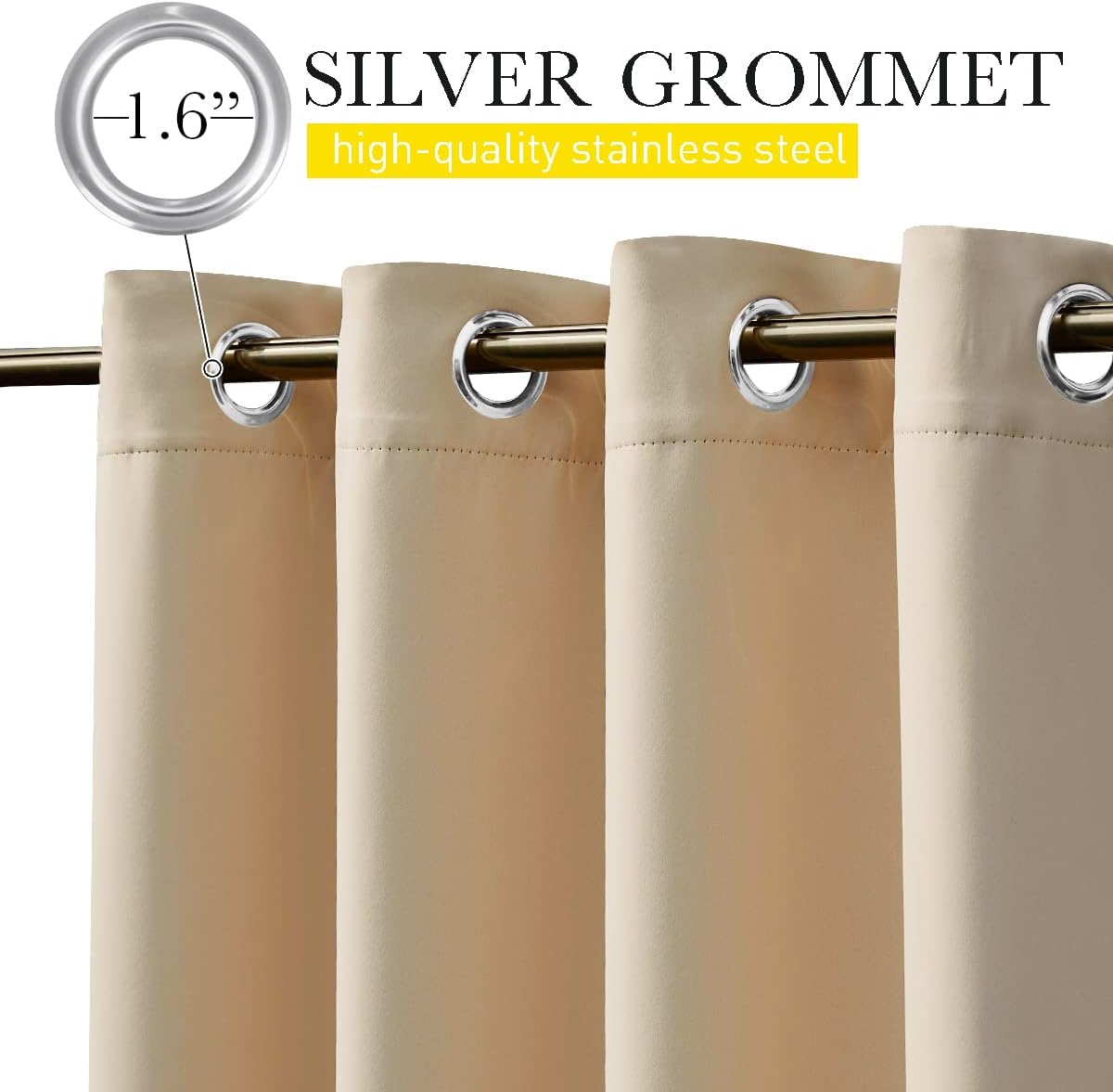 Weighted Blackout Curtains for - Blackout Curtains recension och pris