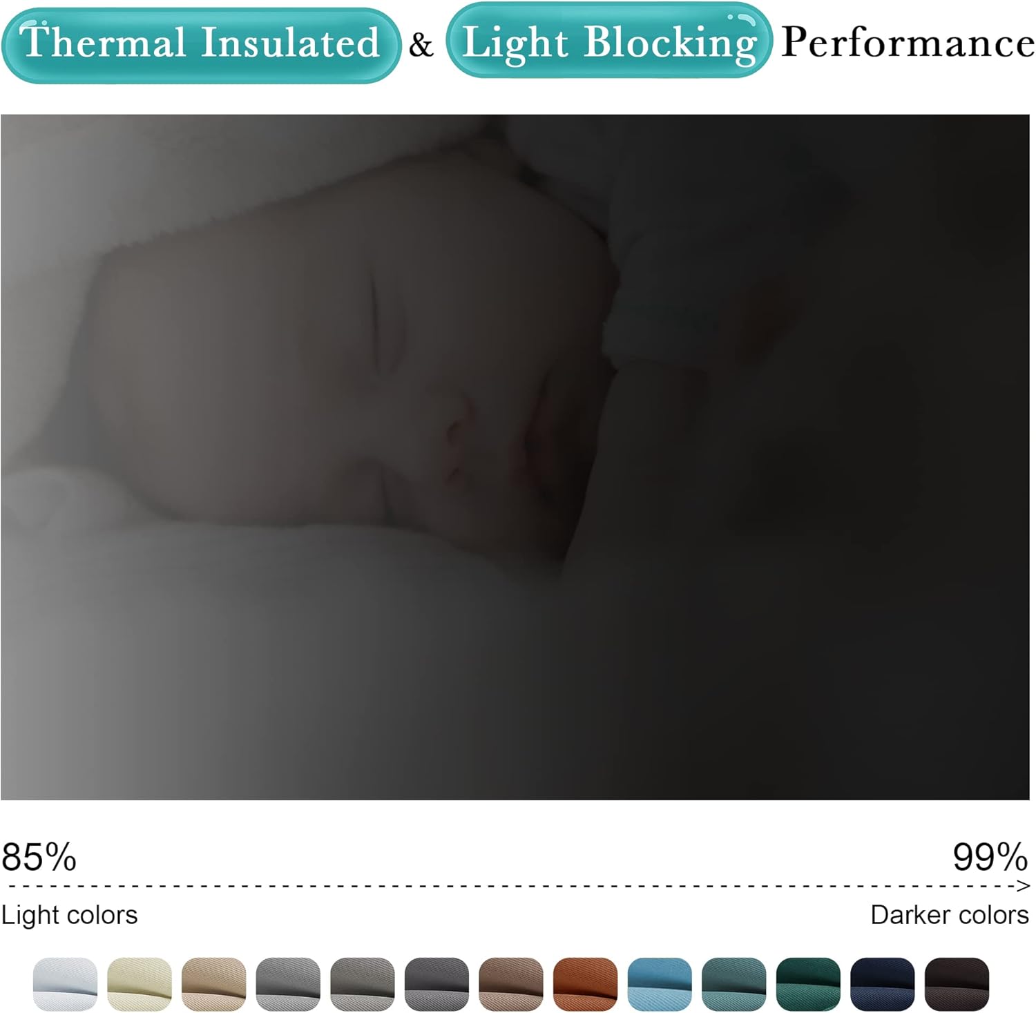 Weighted Blackout Curtains for - Blackout Curtains recension och pris