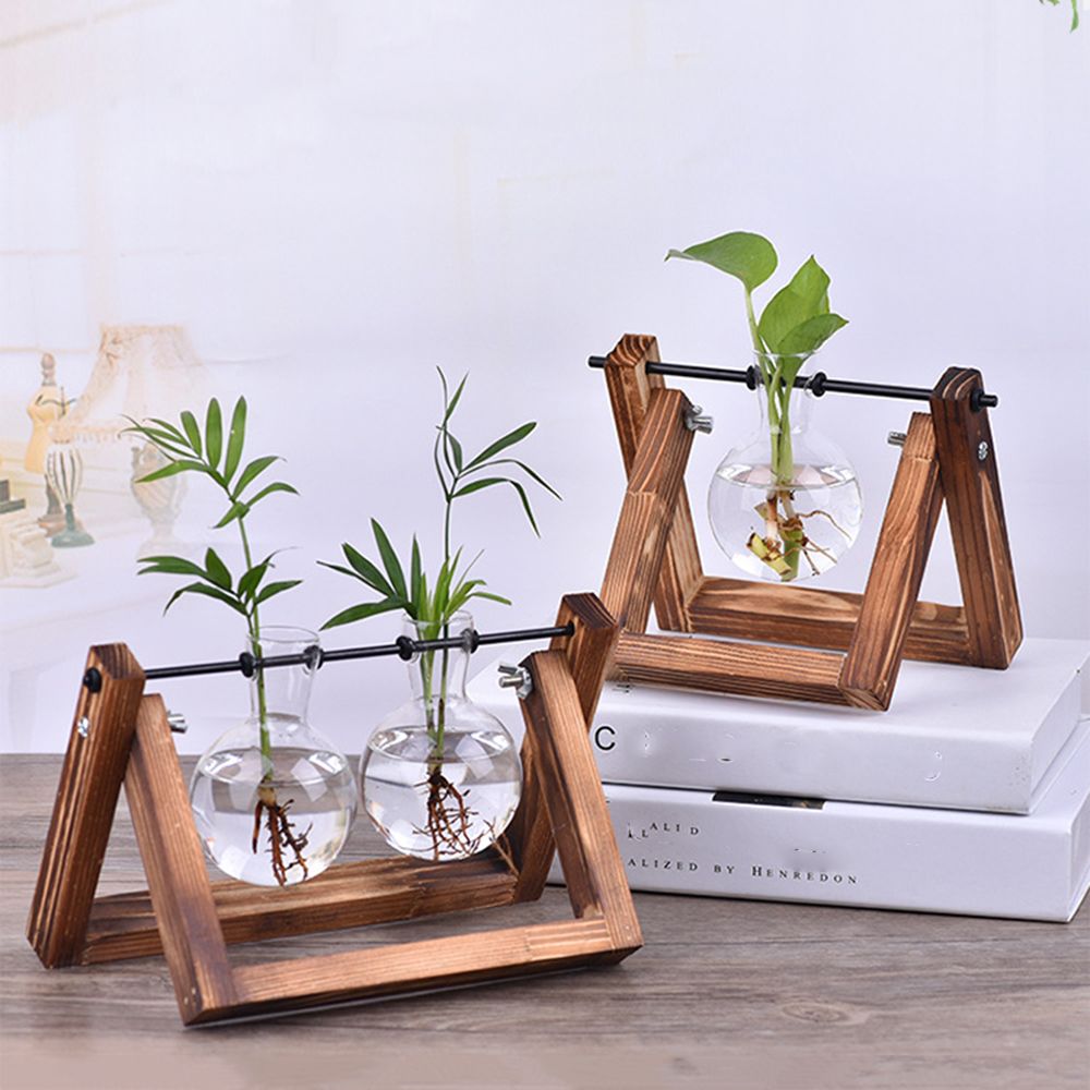 Hydroponic Plant Vases Glass V - Glass Vase Nordic recension och pris