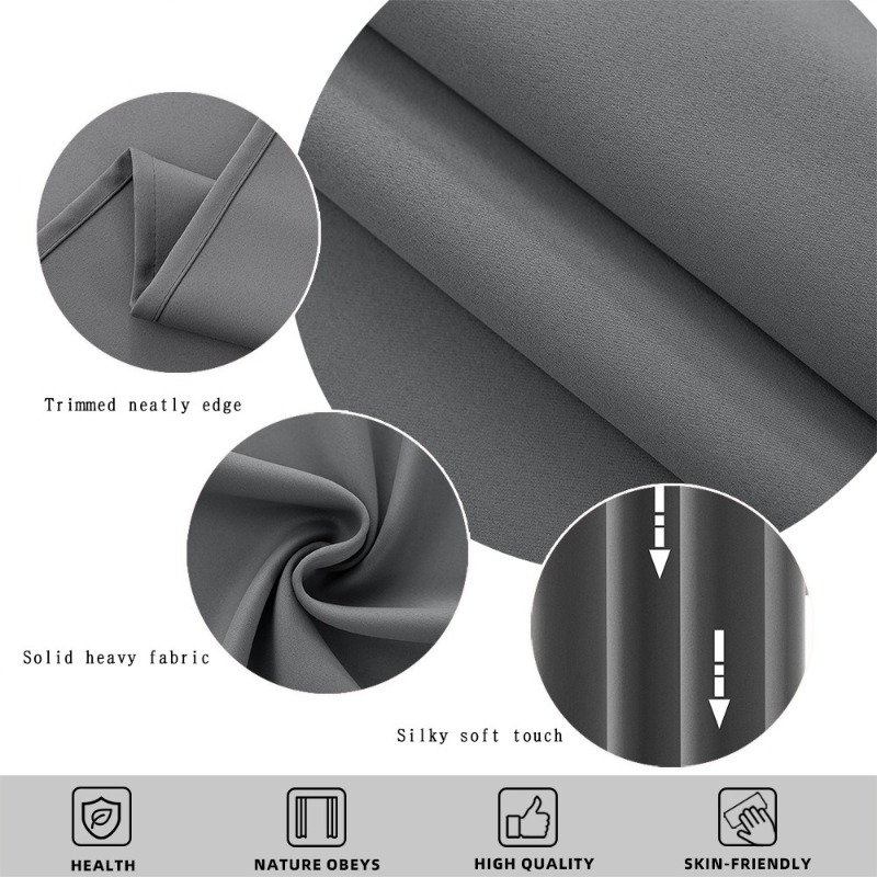 One Pane Light-Blocking Solid  - Blackout Curtains recension och pris