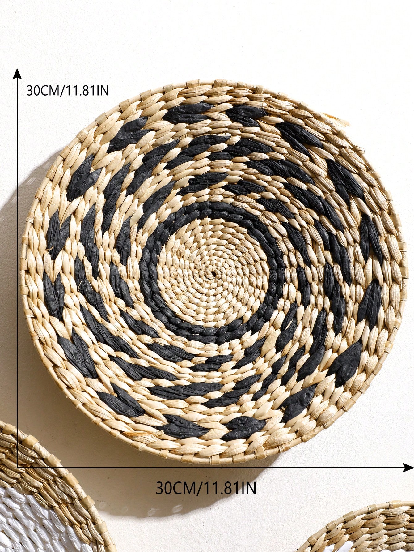 1/6 Pcs Boho Hand Woven Wall B - Woven Wall Basket recension och pris
