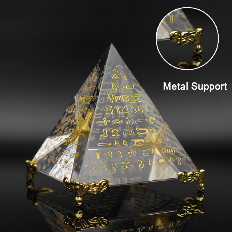 Hot Hieroglyphs Pyramid Crysta - Home Decor Egypt recension och pris