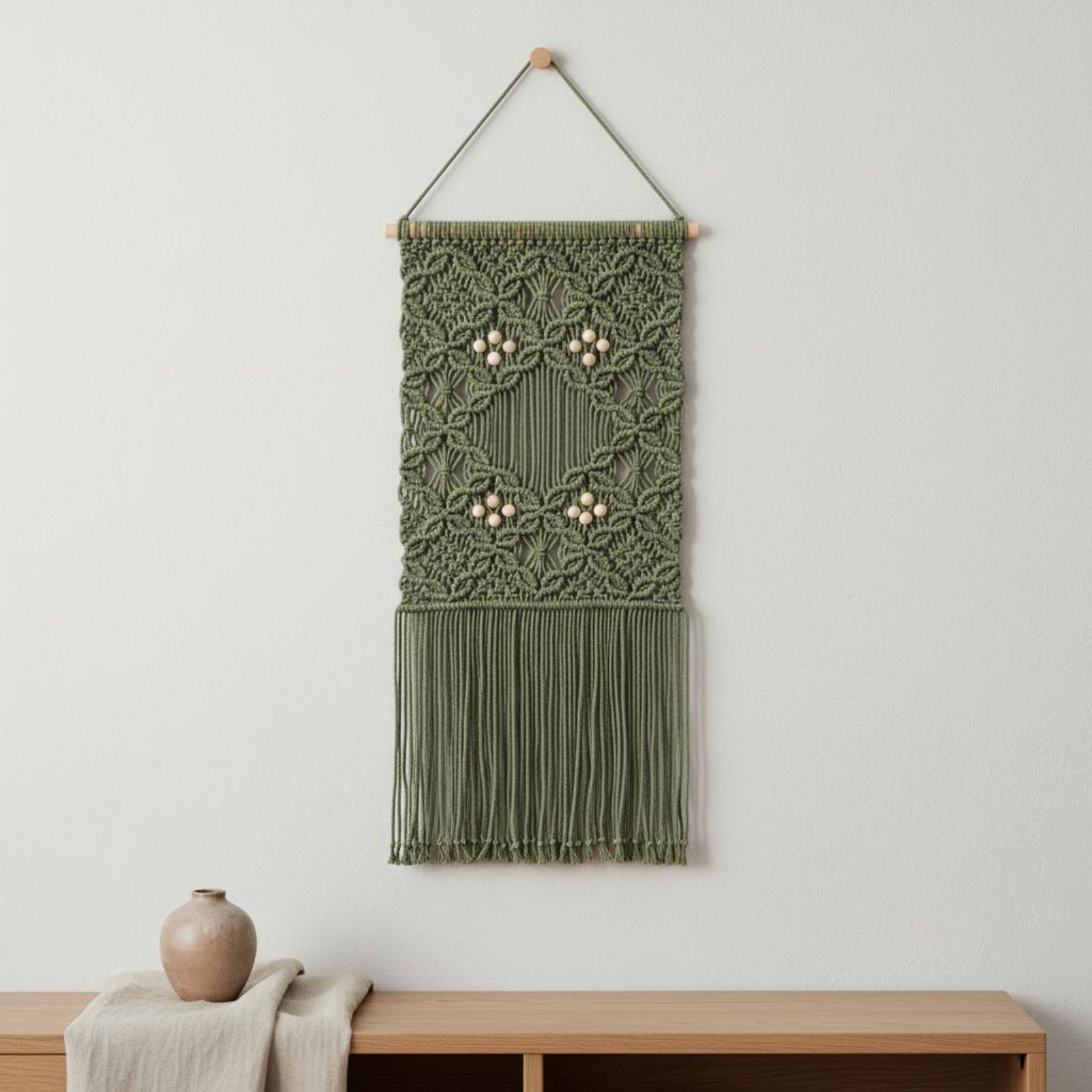 Macrame Wall Hanging Handmade  - Macrame Wall Hanging recension och pris