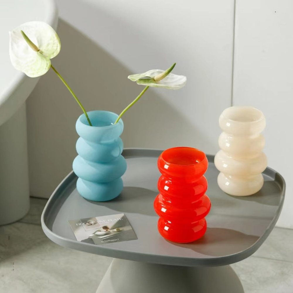 Minimalist Glass Vase Light Lu - Glass Vase Nordic recension och pris