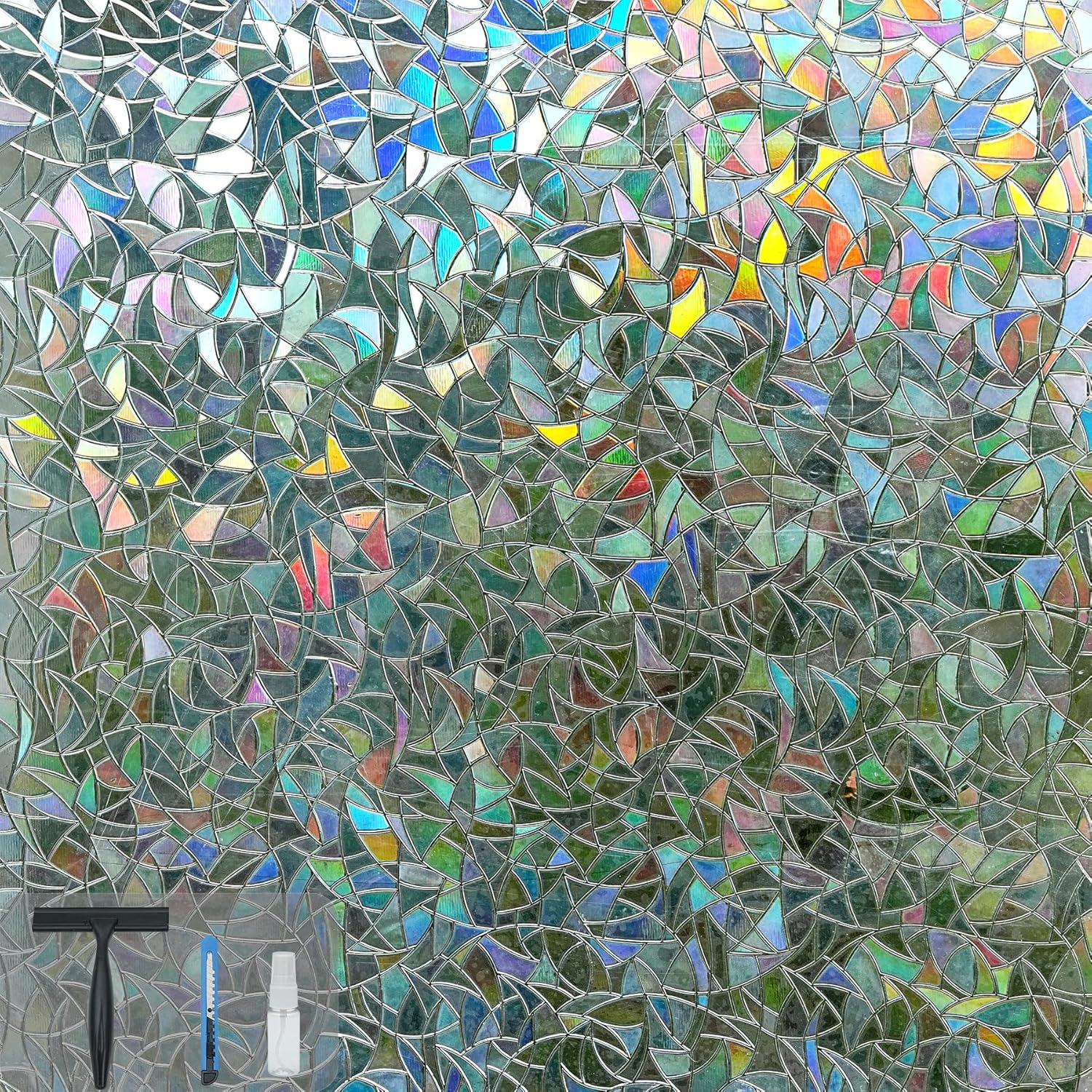 Rainbow Window Cling Privacy F - Home Decor Free Images recension och pris