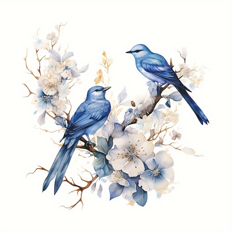 1 Piece of Watercolor-Style Bi - Home Decor Location recension och pris