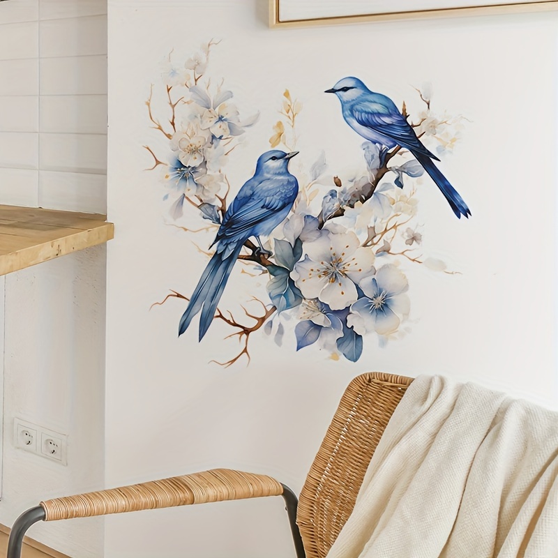 1 Piece of Watercolor-Style Bi - Home Decor Location recension och pris