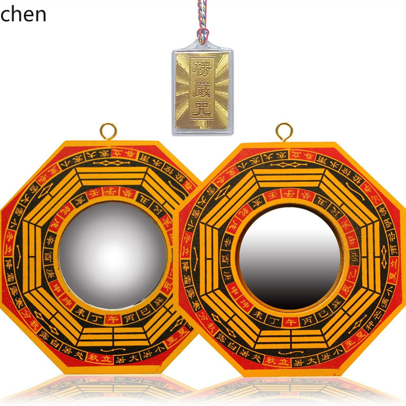 Cz1 wooden bagua mirror concav - Home Decor Mirror recension och pris