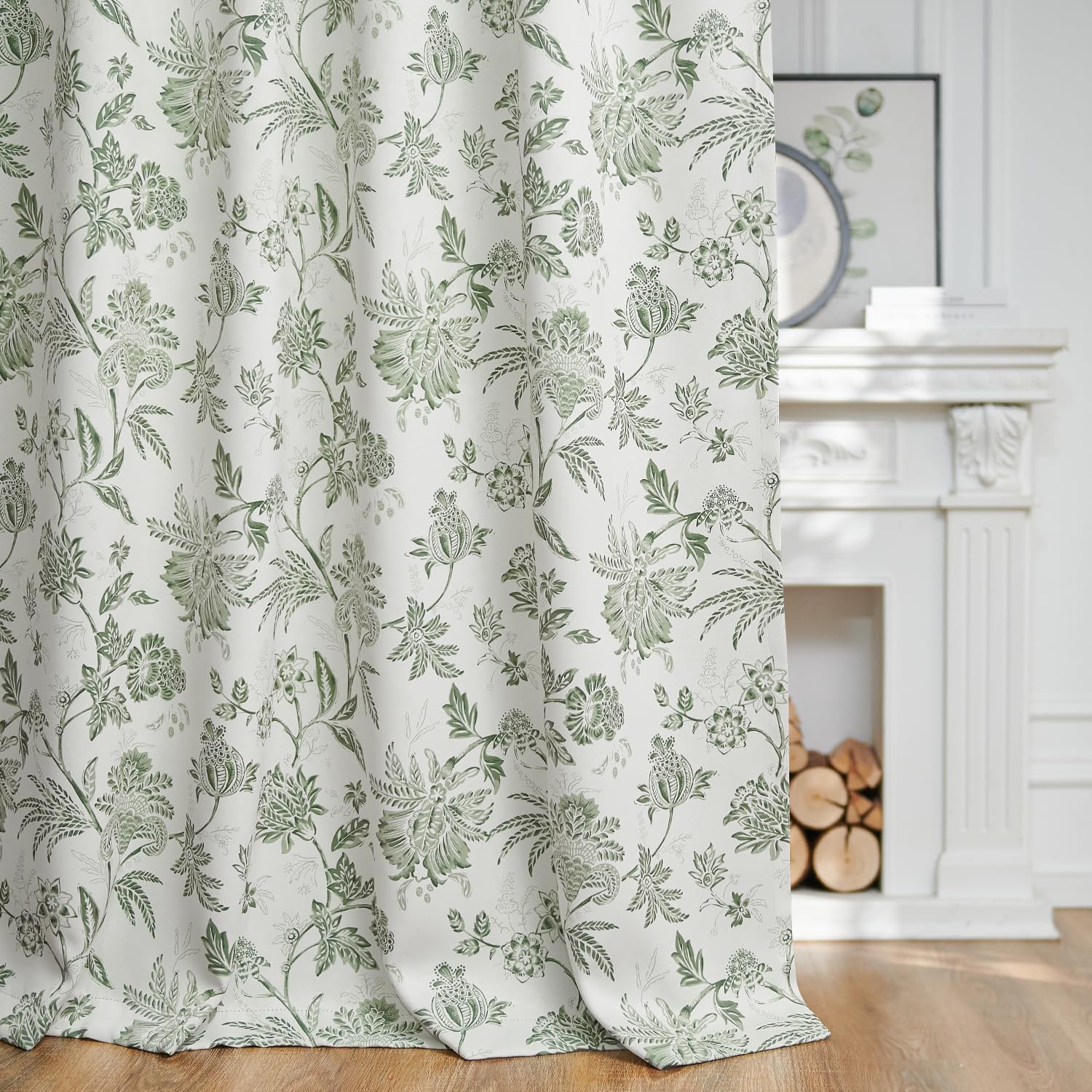 Floral Blackout Curtains for B - Blackout Curtains recension och pris