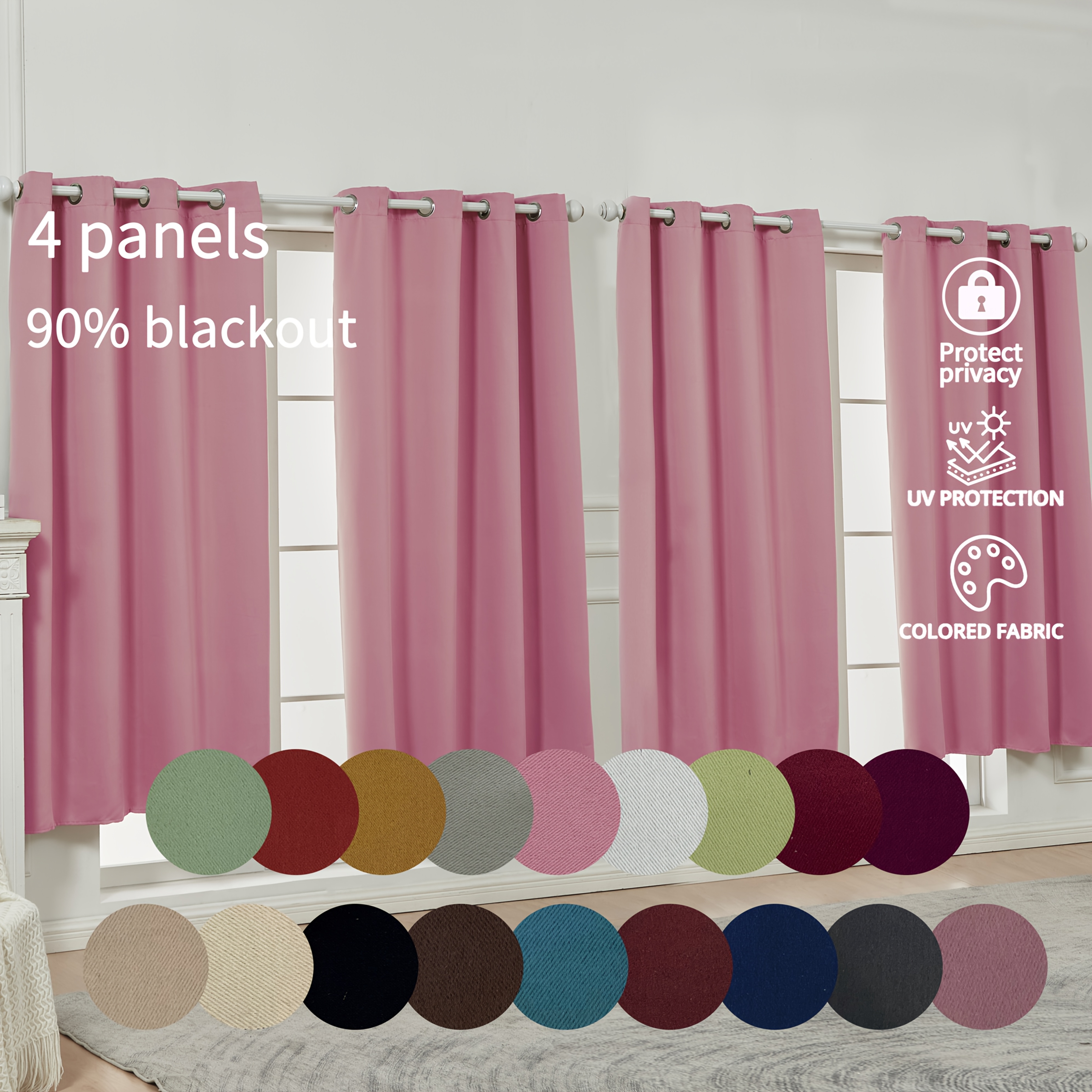 4Panel: Blackout Curtains (Eye - Blackout Curtains recension och pris