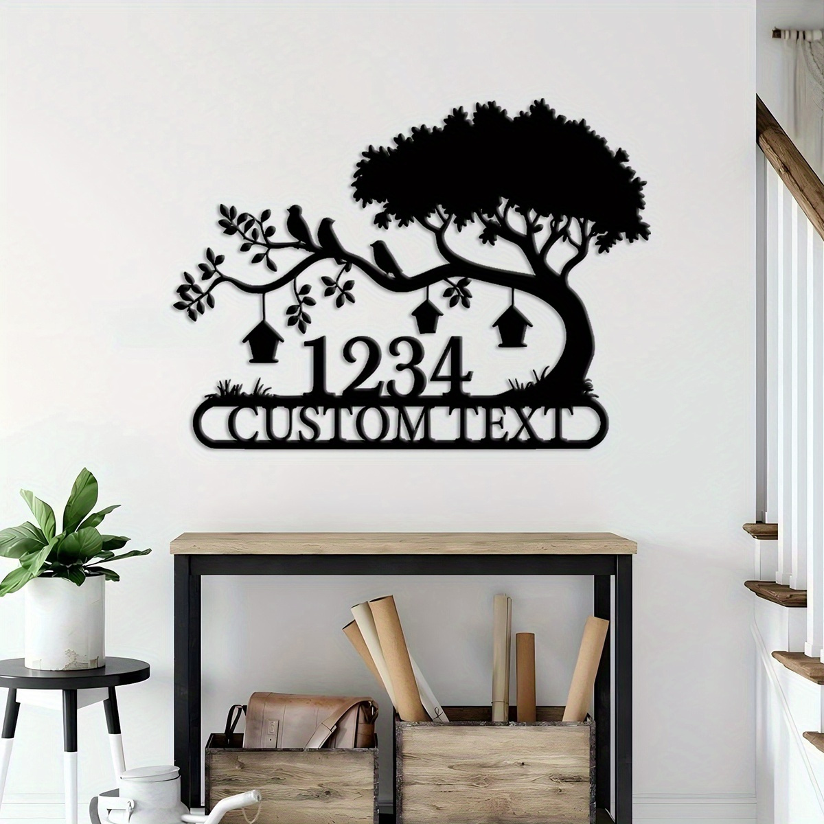 Customizable Metal Address Sig - Home Decor Nearby recension och pris