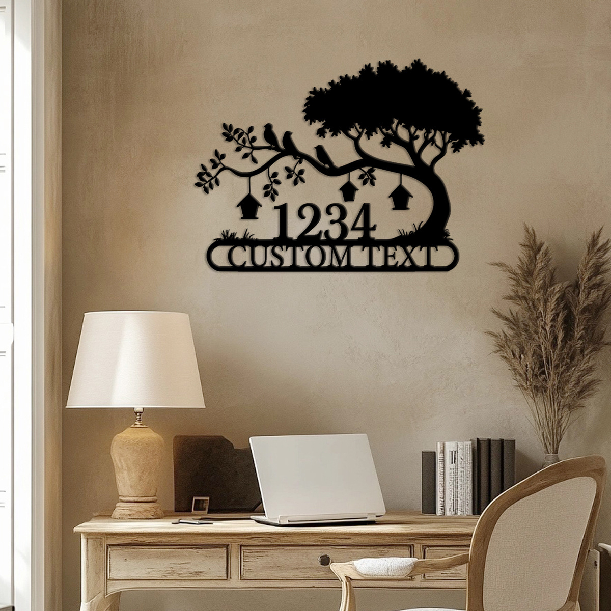 Customizable Metal Address Sig - Home Decor Nearby recension och pris