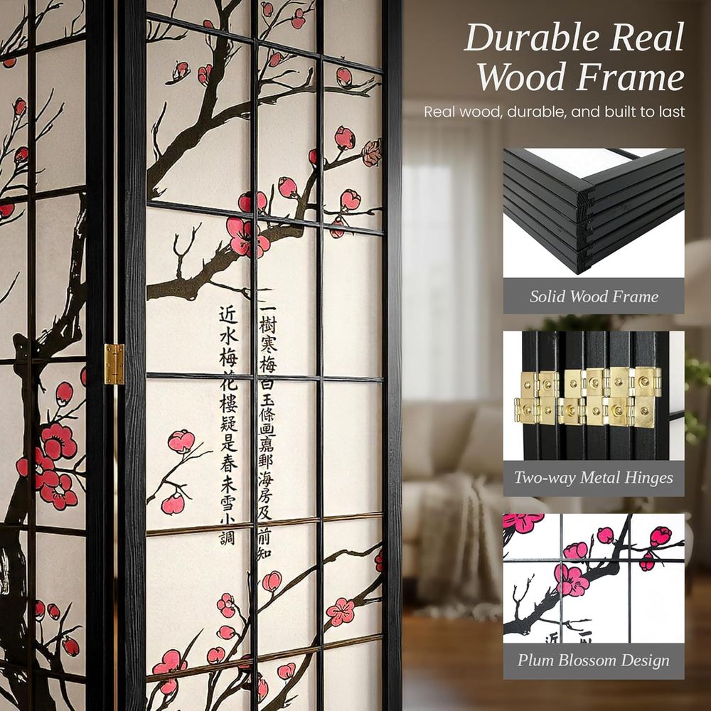 Japanese Shoji Style Room Divi - Room Divider Screen recension och pris