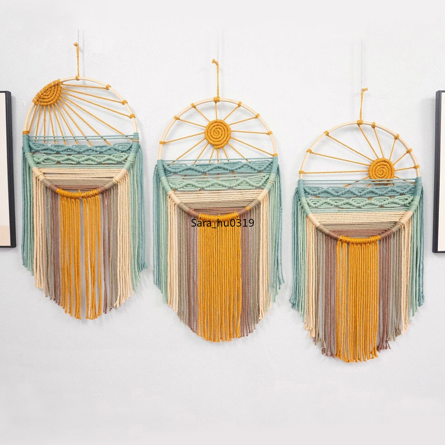 Sun Beach Macrame Wall Hanging - Macrame Wall Hanging recension och pris