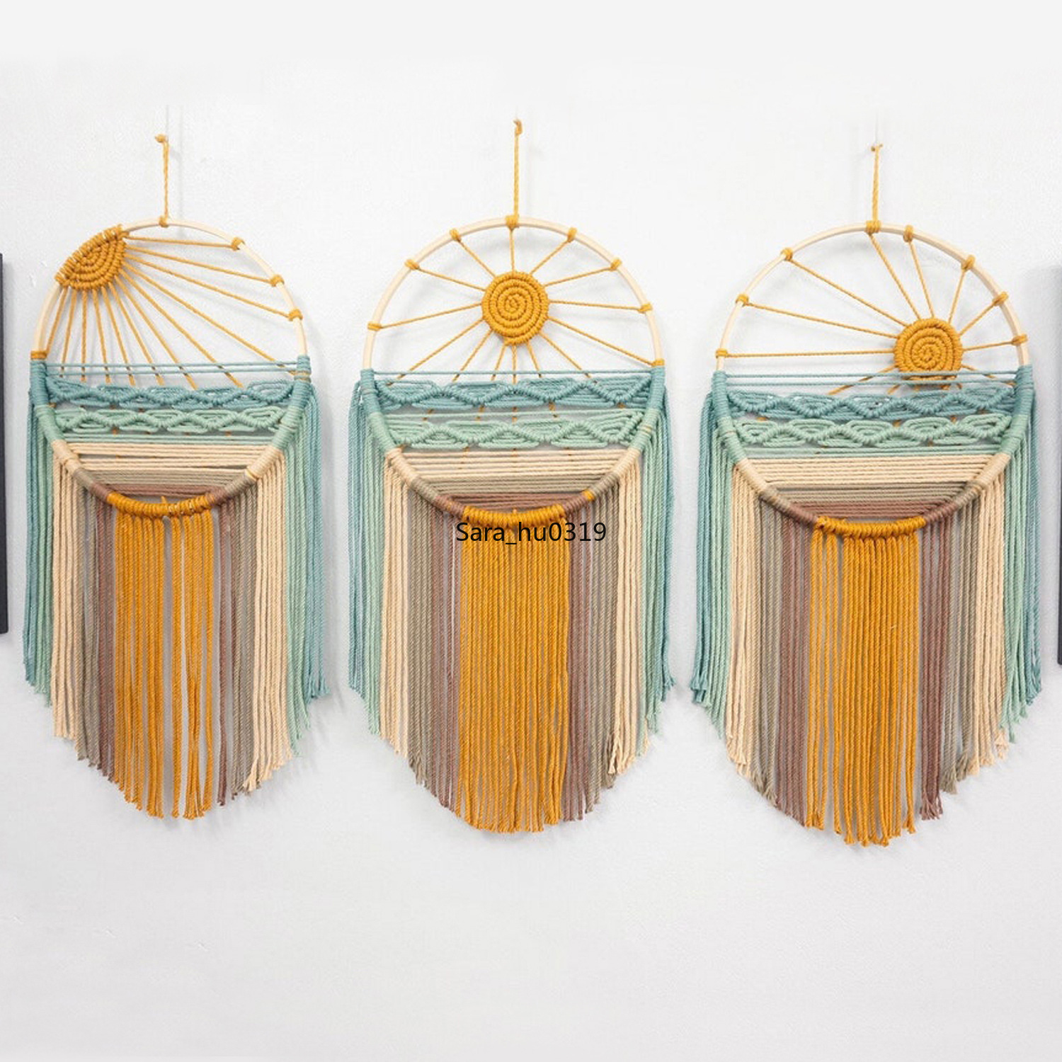Sun Beach Macrame Wall Hanging - Macrame Wall Hanging recension och pris
