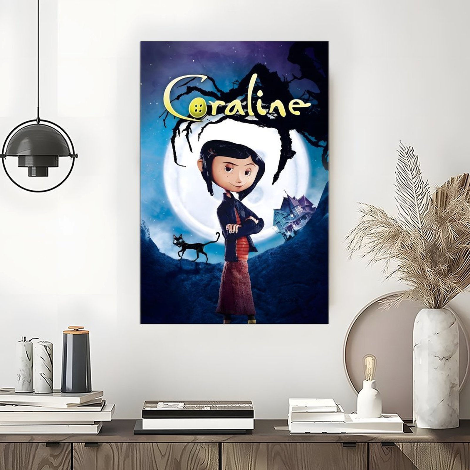 Coraline Movie Poster Fantasy  - Home Decor Mirror recension och pris