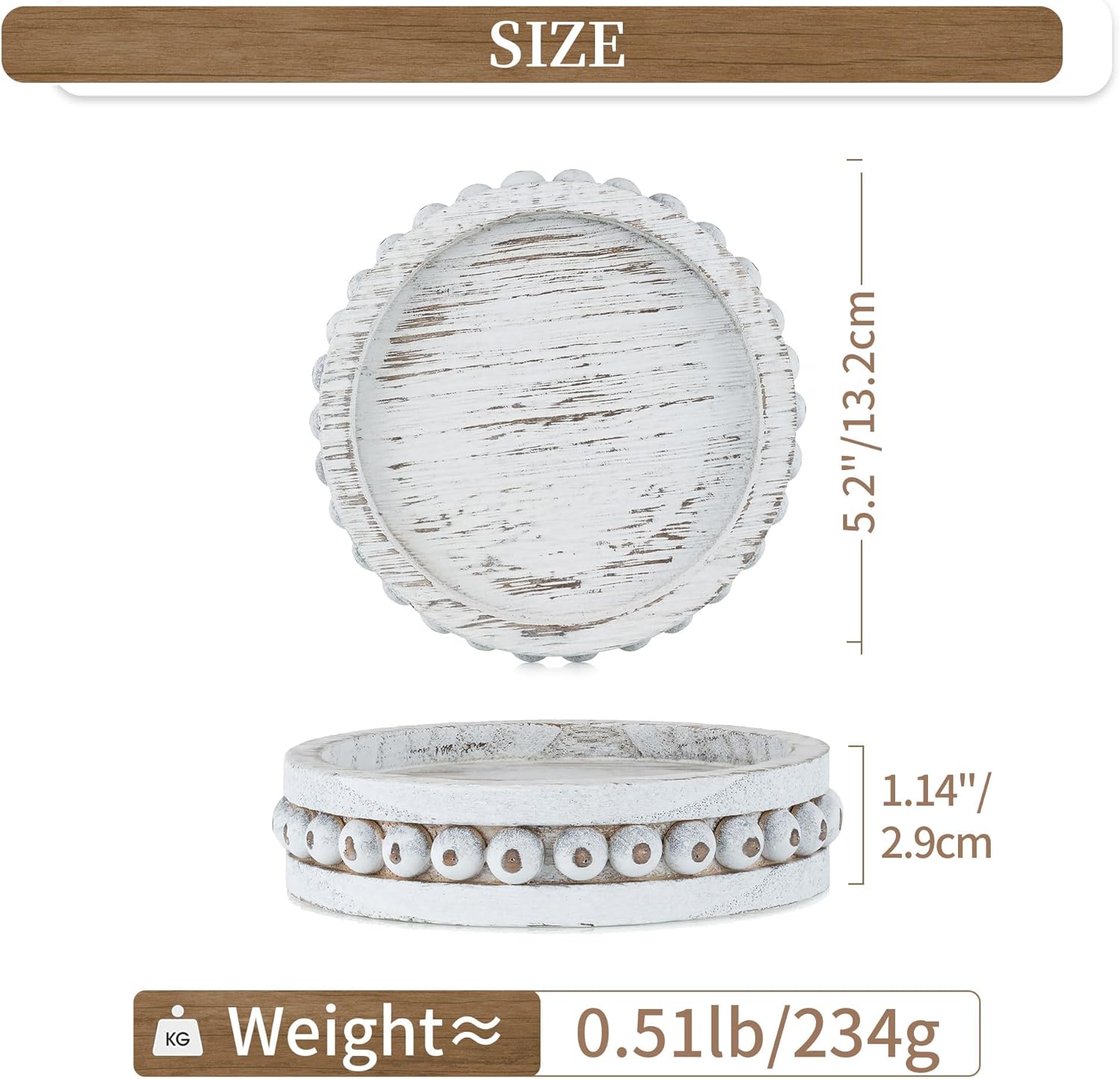 Wooden Candle Holder for Pilla - Home Decor Free Images recension och pris