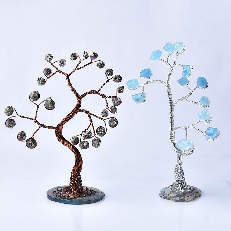 1PC Natural Aquamarine Pyrite  - Home Decor Location recension och pris