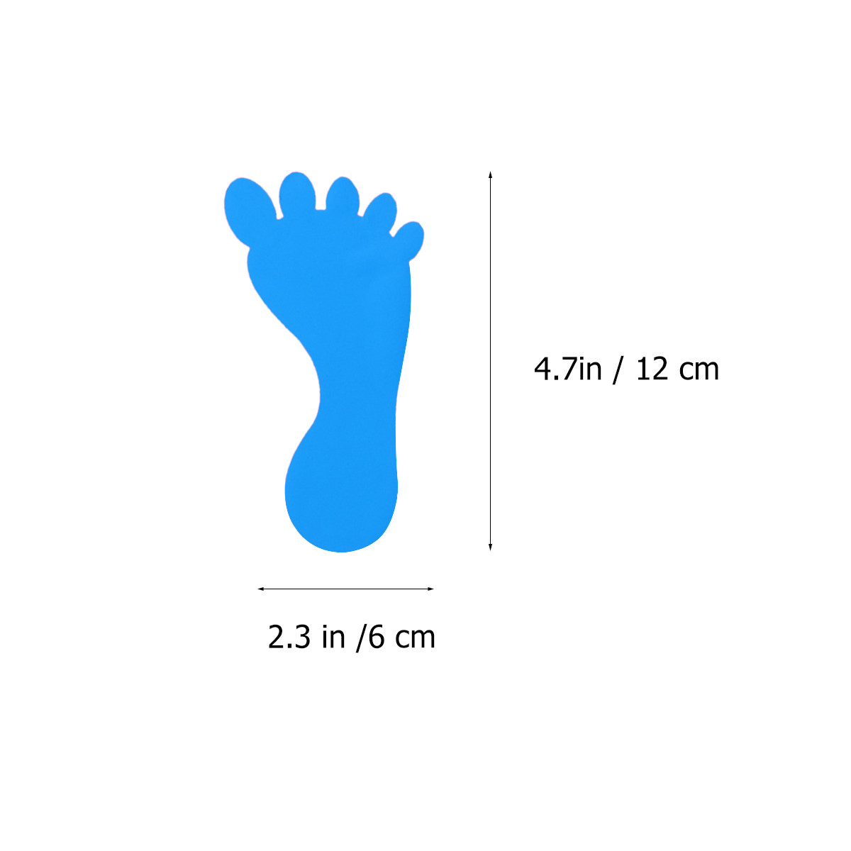 20 Pairs Footprint Floor Stick - Flooring Home Decor recension och pris