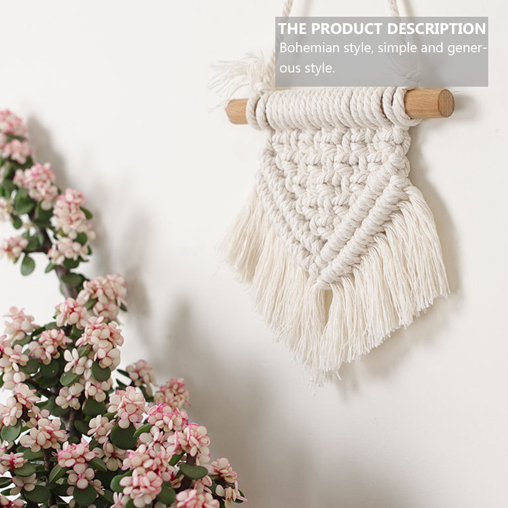 3Pcs Bohemian Tapestry Wall Ha - Macrame Wall Hanging recension och pris