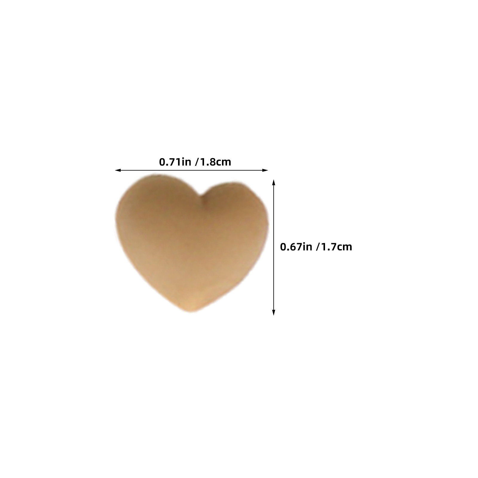 30Pcs Heart Push Pins Resin Th - Home Decor Location recension och pris