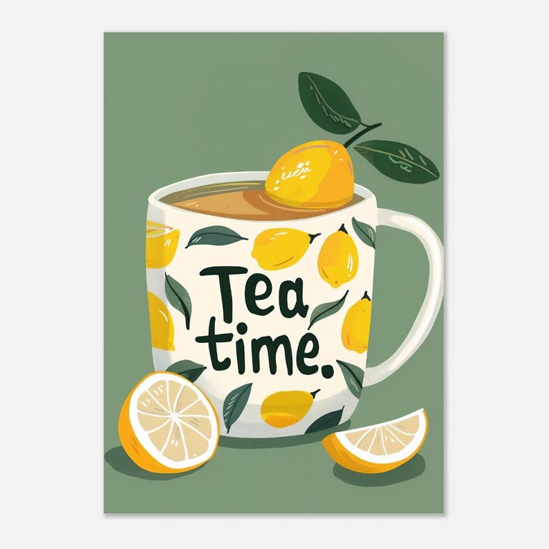 Modern Lemon Tea Time Aestheti - Home Decor Youtube recension och pris