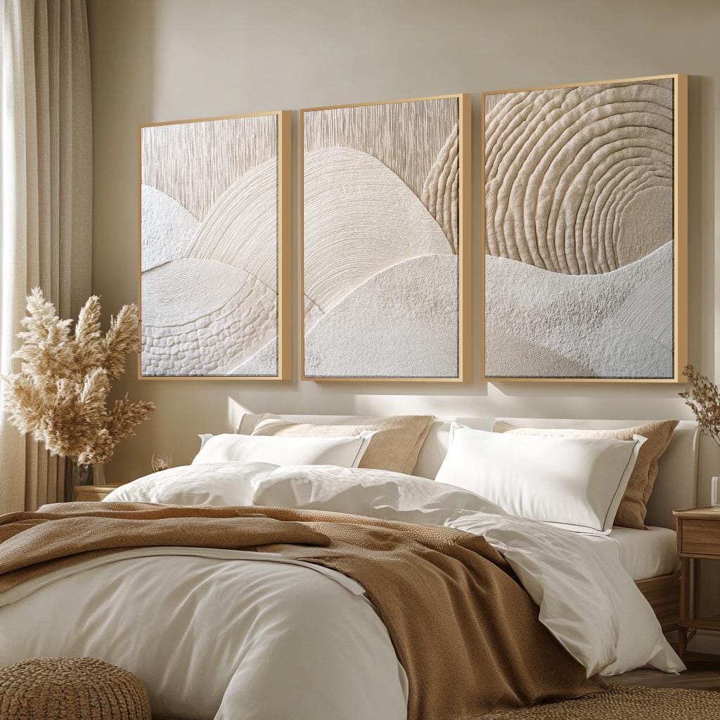3pcs frameless canvas painting - Home Decor Mirror recension och pris