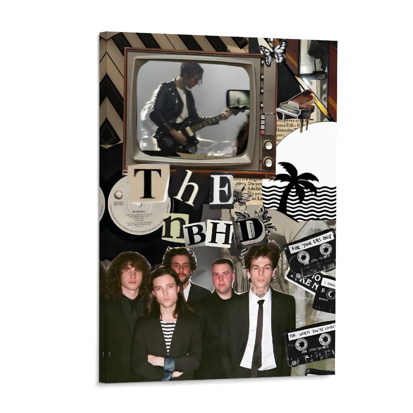 The Neighbourhood Band Collage - Home Decor Mirror recension och pris