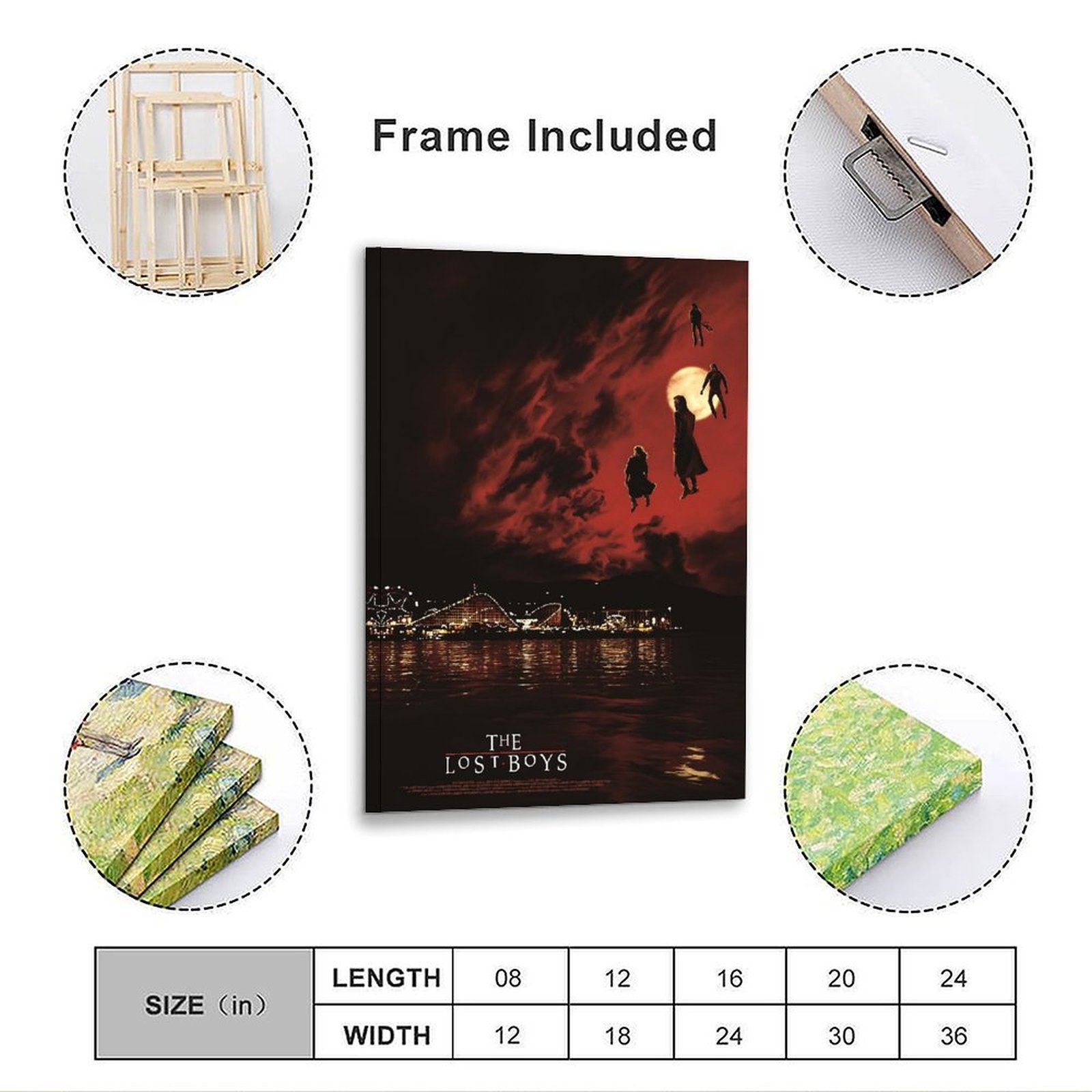 The Lost Boys Movie Poster Cla - Home Decor Mirror recension och pris