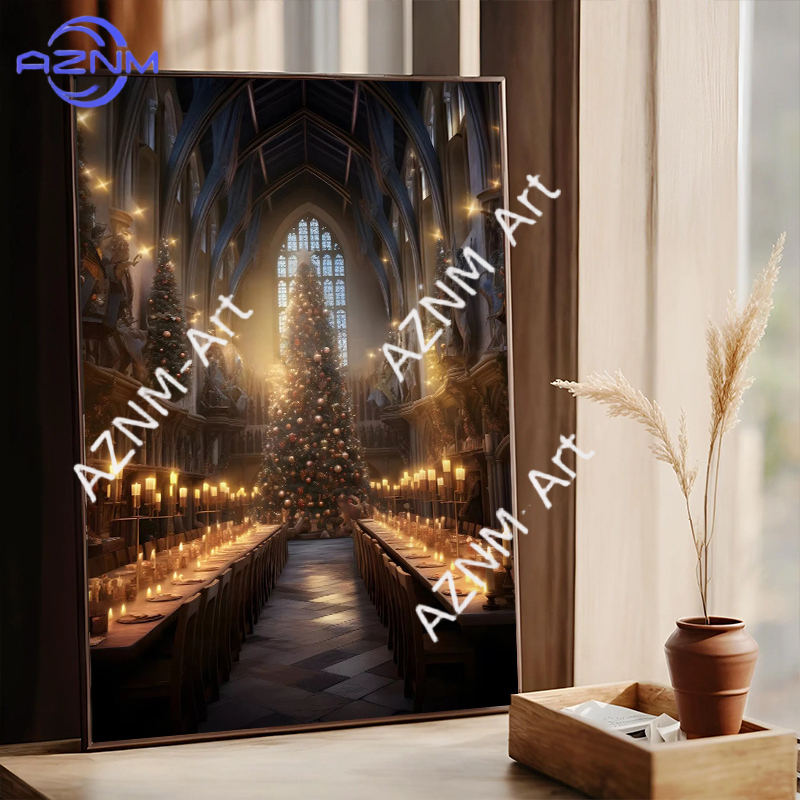 Christmas Magic School Castle  - Home Decor Express recension och pris
