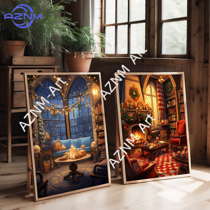 Christmas Magic School Castle  - Home Decor Express recension och pris