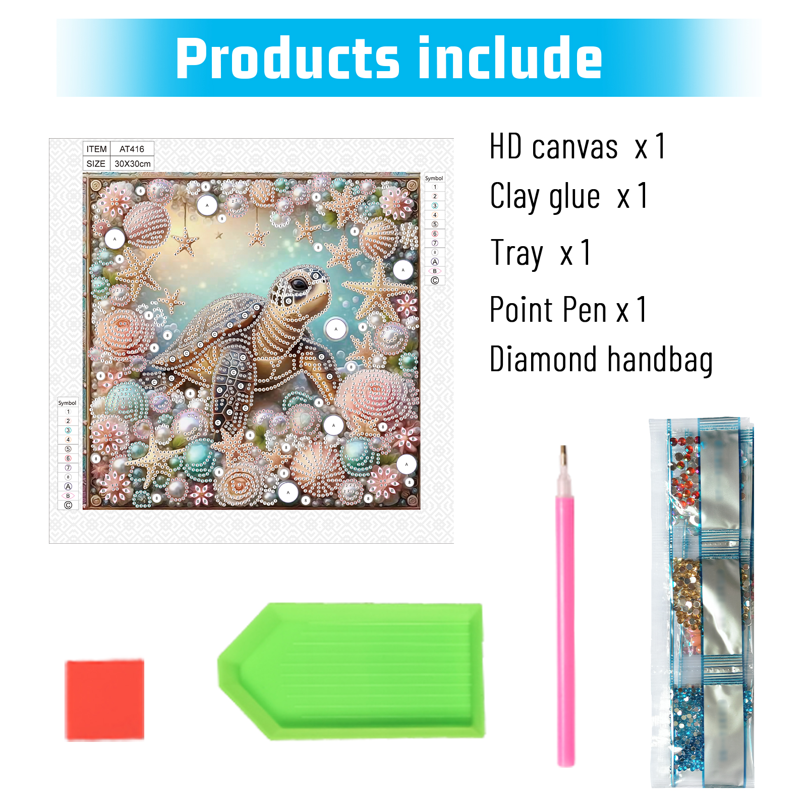 Diamond Painting Kit for Adult - Home Decor Nautical recension och pris