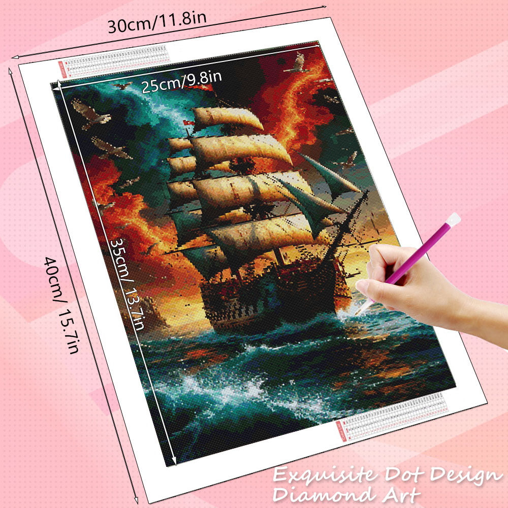 unframe  Diamond Painting Nove - Home Decor Nautical recension och pris