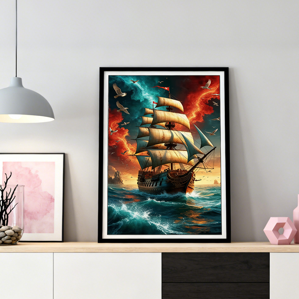 unframe  Diamond Painting Nove - Home Decor Nautical recension och pris