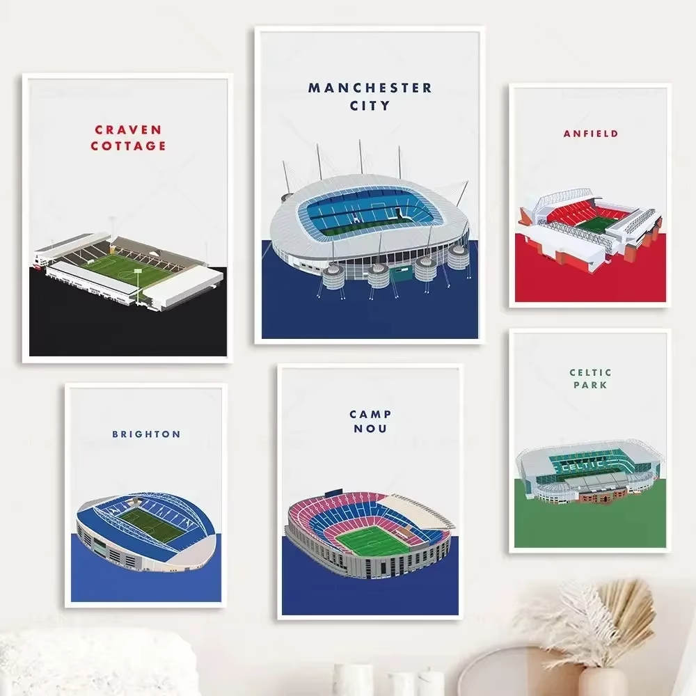 Sports Venue Canvas Painting F - Home Decor Mirror recension och pris